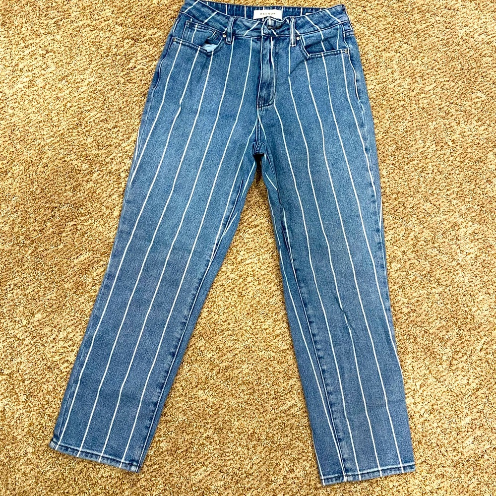PacSun Mom Jean - Stripe - Women’s Size 26